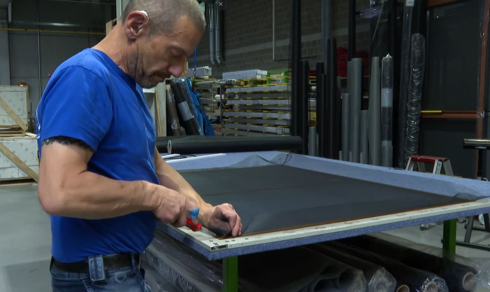 Belgisch atelier waar vliegenramen op maat worden gemaakt